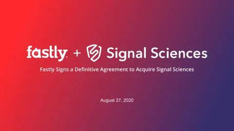 Fastly | Mergers and Acquisitions Presentation Deck | 12 slides