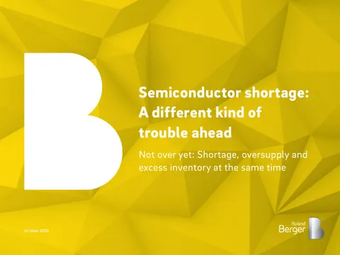 Semiconductor shortage: A different kind of trouble ahead