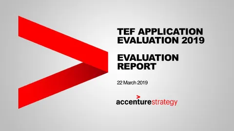 TEF Application Evaluation 2019