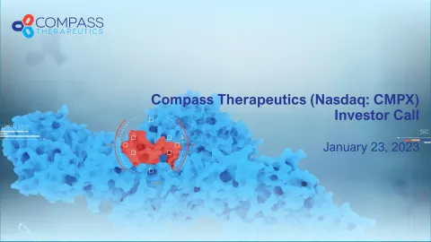 Compass Therapeutics | Investor Presentation Deck | 20 slides