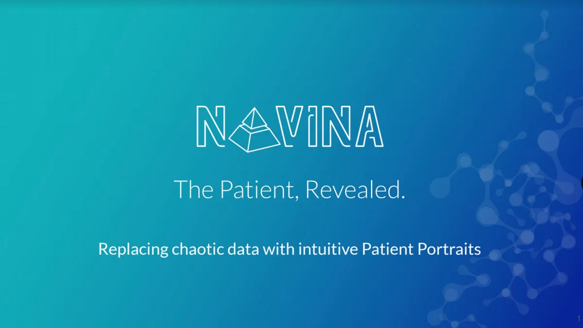 We got an exclusive look at the pitch deck Israeli healthtech startup Navina used to raise $7 million · slide 1