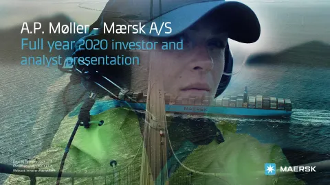 Maersk | Investor Presentation Deck | 59 slides