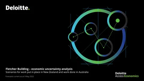 Fletcher Building – economic uncertainty analysis