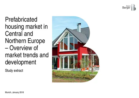 Prefabricated housing market in Central and Northern Europe – Overview of market trends and development