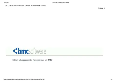 BMC Software (BMC)