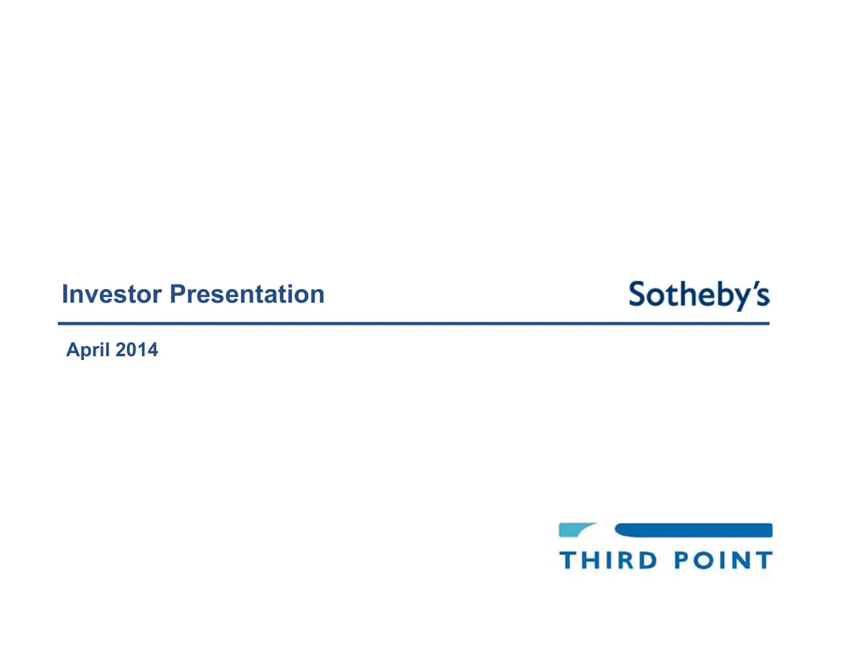 Sotheby's (BID) · slide 1