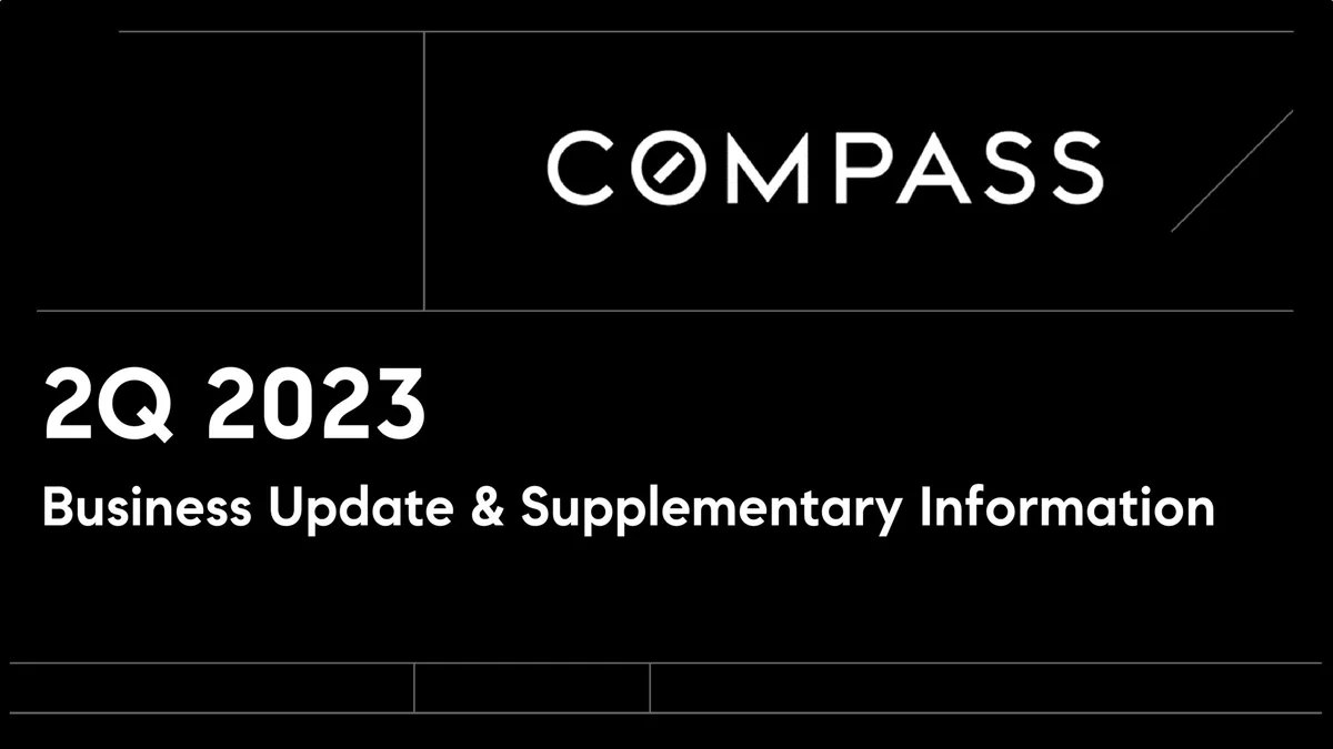 Compass | Results Presentation Deck | 16 slides · slide 1