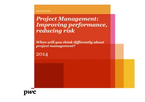 Project Management: Improving performance, reducing risk