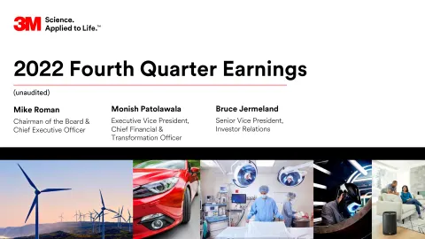 3M | Results Presentation Deck | 21 slides