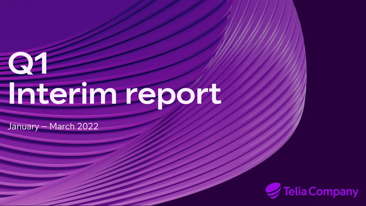 Telia Company | Results Presentation Deck | 22 slides · slide 1