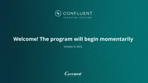 Confluent | Investor Day Presentation Deck | 82 slides