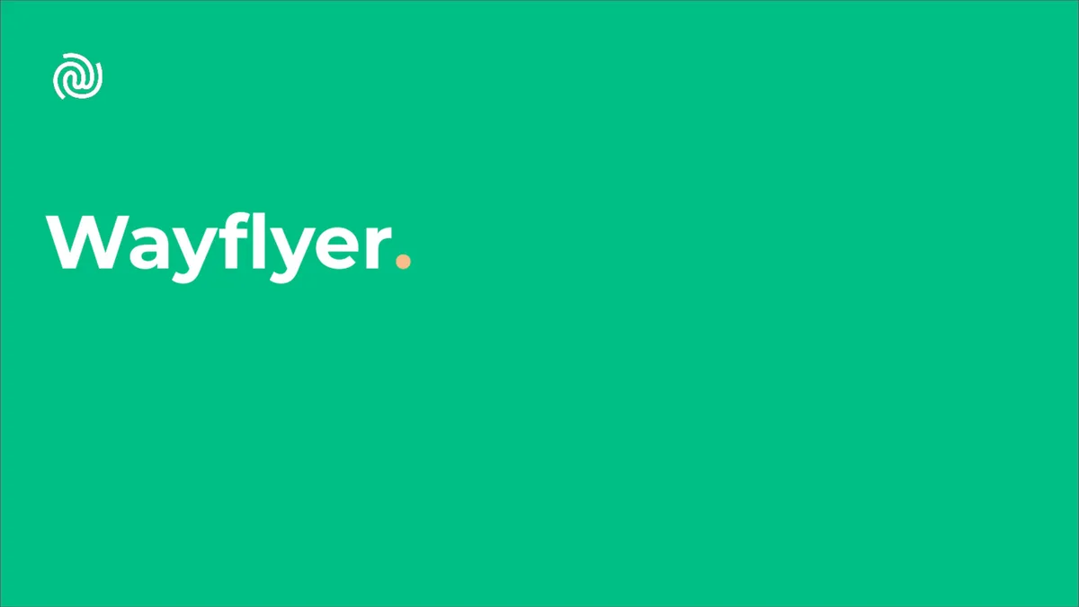 We got an exclusive look at the pitch deck that VC disruptor Wayflyer used to raise a $10 million seed round · slide 1
