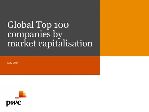 Global Top 100 companies by market capitalisation