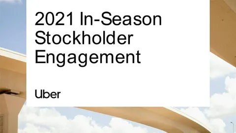 Uber | Shareholder Engagement Presentation Deck | 17 slides