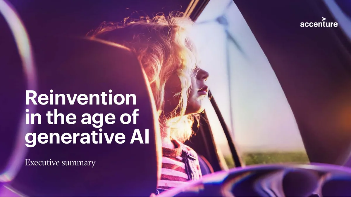 2024 Reinvention in the Age of Generative AI Executive Summary · slide 1