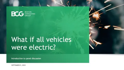 What if all vehicles were electric?