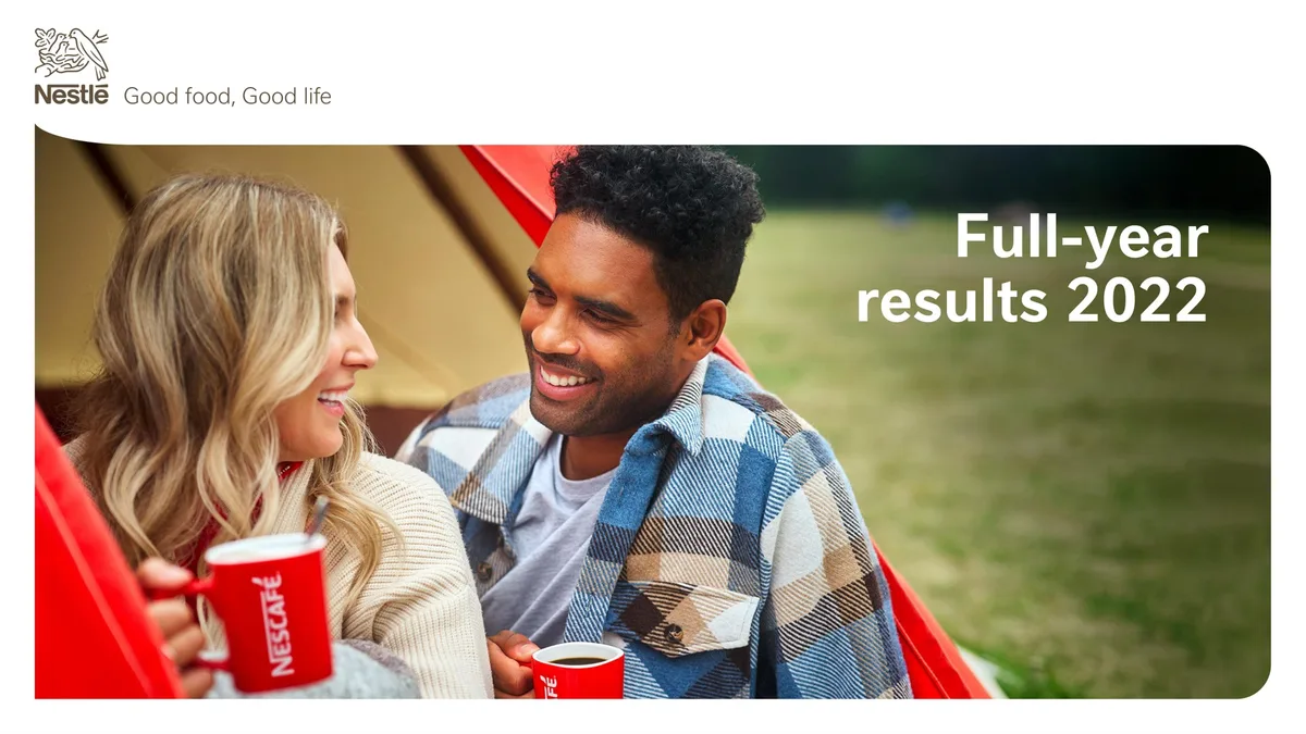 Nestle | Results Presentation Deck | 45 slides · slide 1