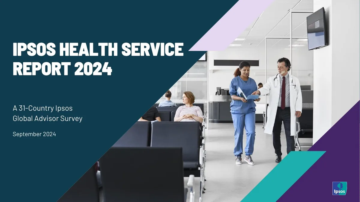 IPSOS HEALTH SERVICE REPORT 2024 · slide 1