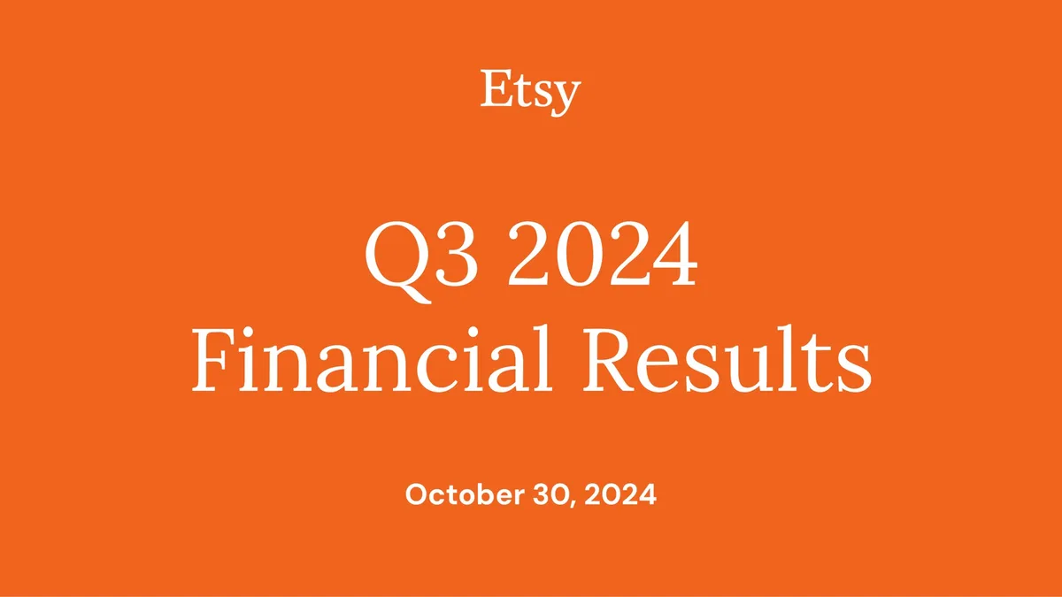 Etsy | Results Presentation Deck | 38 slides · slide 1