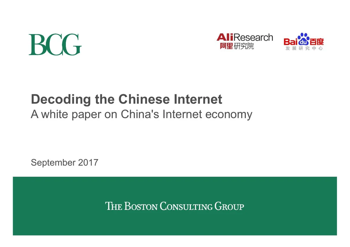 Decoding Chinese Internet 2.0 Next Chapter · slide 1