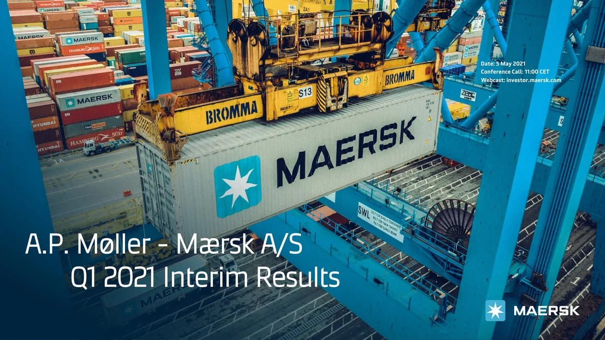 Maersk | Investor Presentation Deck | 51 slides · slide 1