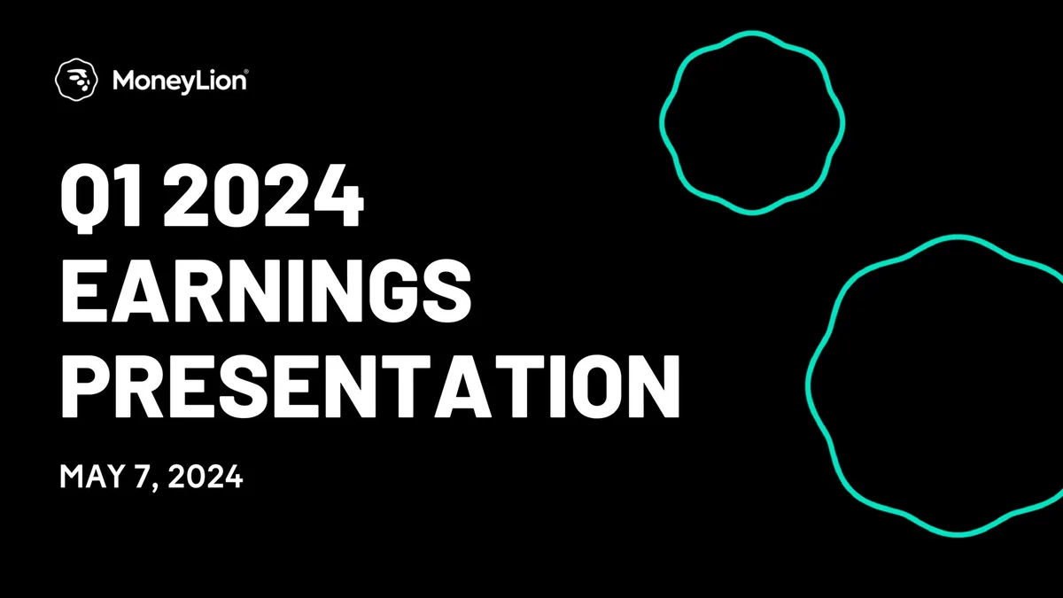 MoneyLion | Results Presentation Deck | 28 slides · slide 1
