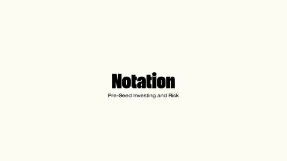 Notation Capital Pre seed Investing Risk · slide 1