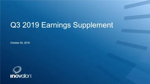 Inovalon | Results Presentation Deck | 31 slides