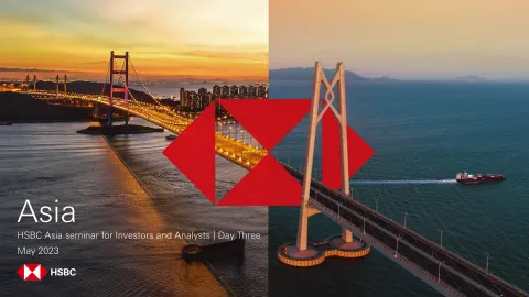 HSBC | Investor Event Presentation Deck | 80 slides