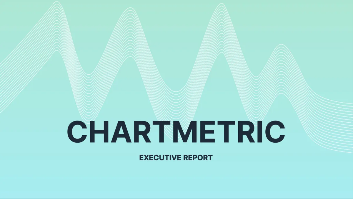 See pitch deck music data startup Chartmetric used to raise $2 million · slide 1
