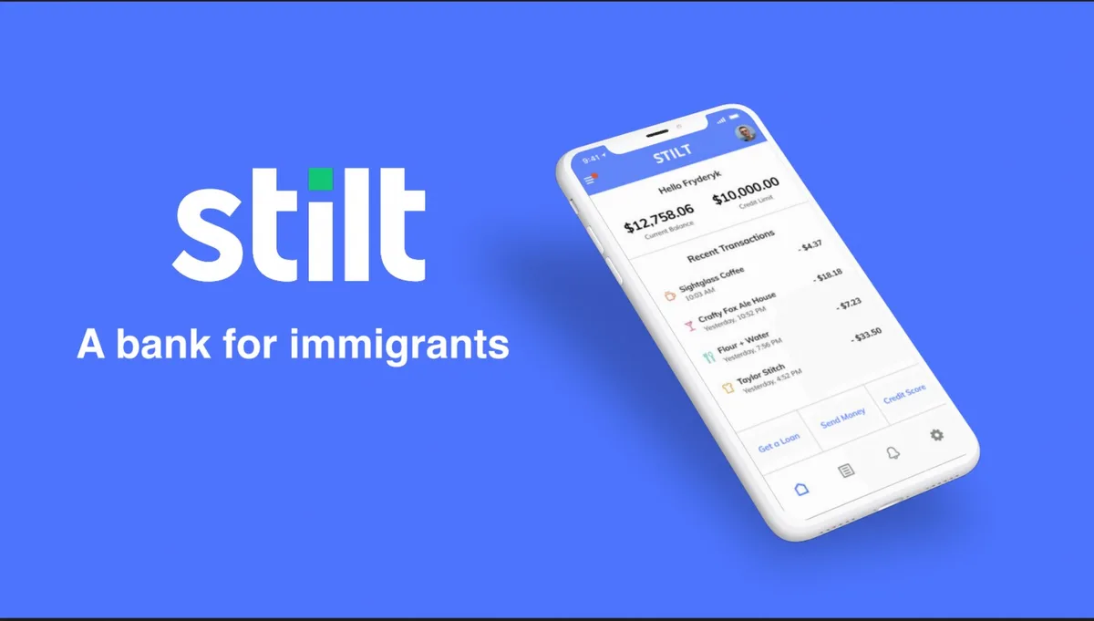 Immigrant-focused bank Stilt used this pitch deck to raise Series A · slide 1