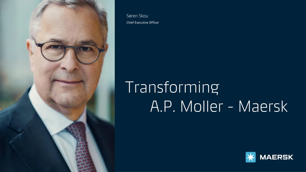 Maersk | Investor Presentation Deck | 10 slides · slide 1
