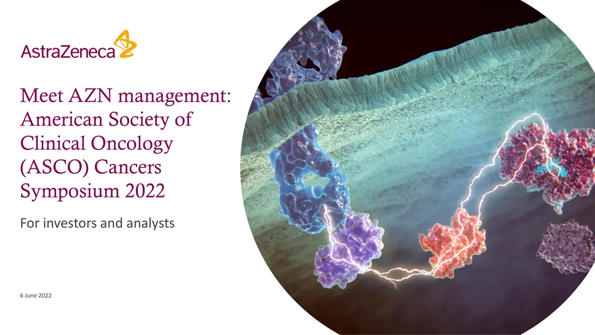 AstraZeneca | Investor Day Presentation Deck | 43 slides · slide 1