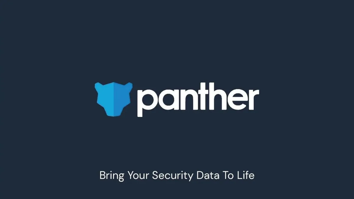 Security platform Panther Labs raised $120M using this pitch deck · slide 1