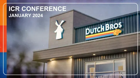 Dutch Bros | Investor Conference Presentation Deck | 10 slides