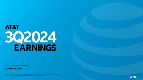 AT&amp;T | Results Presentation Deck | 16 slides