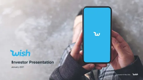 Wish | SPAC Presentation Deck | 29 slides