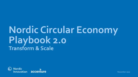 Nordic Circular Economy Playbook 2.0
