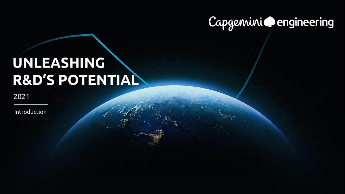 Capgemini Engineering Overview 2021 · slide 1