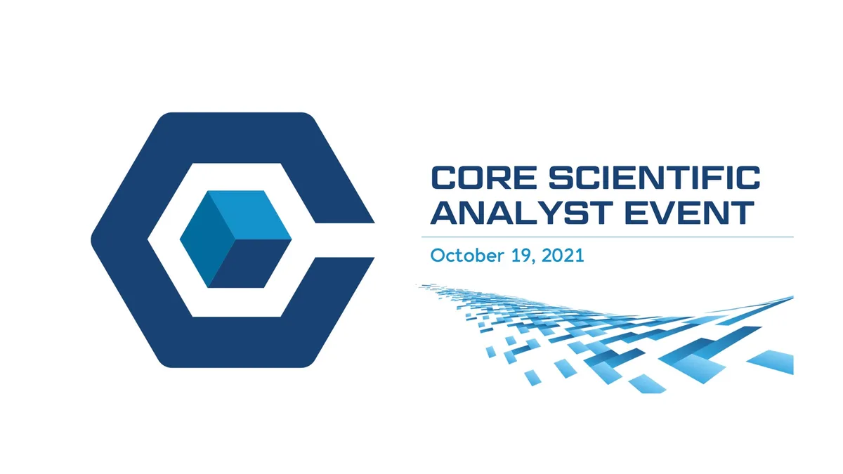 Core Scientific | SPAC Presentation Deck | 41 slides · slide 1