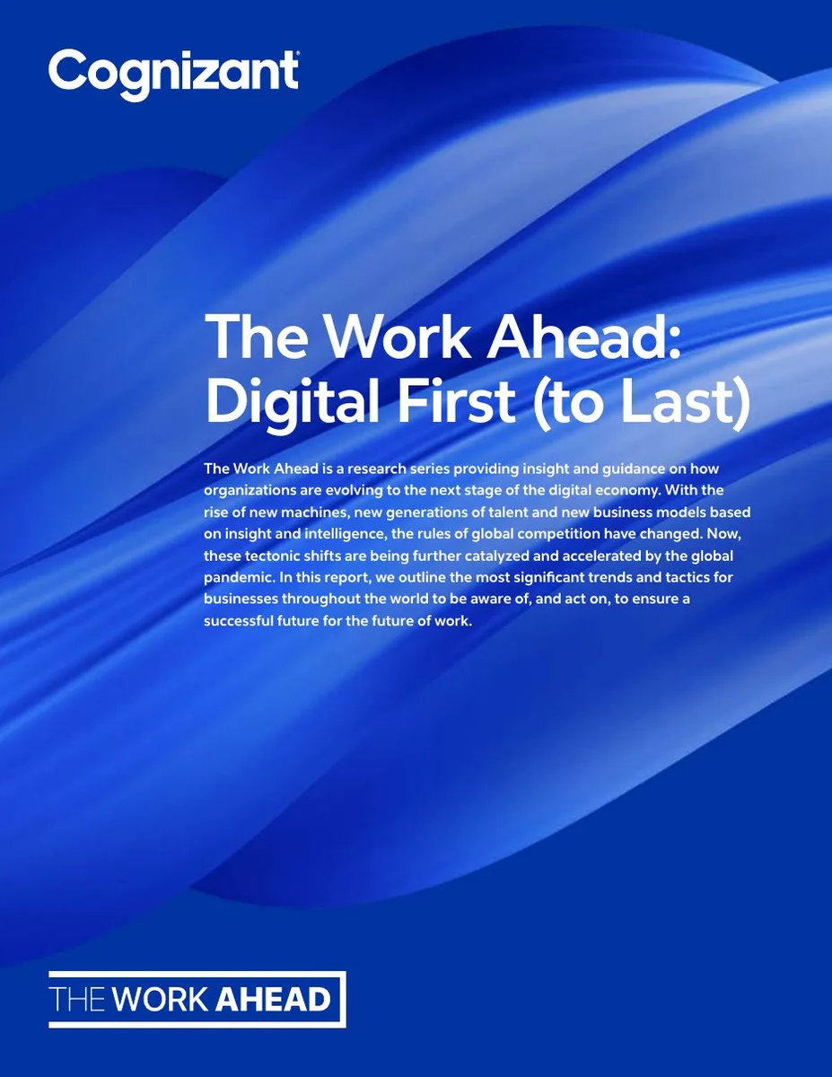 Work Ahead Digital First to Last · slide 1