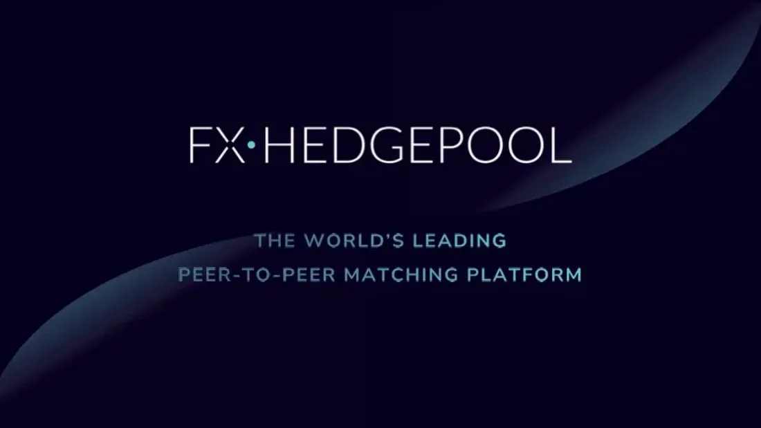 The pitch deck FX HedgePool used to raise $8 million Series A · slide 1