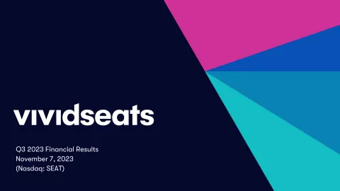 Vivid Seats | Results Presentation Deck | 22 slides