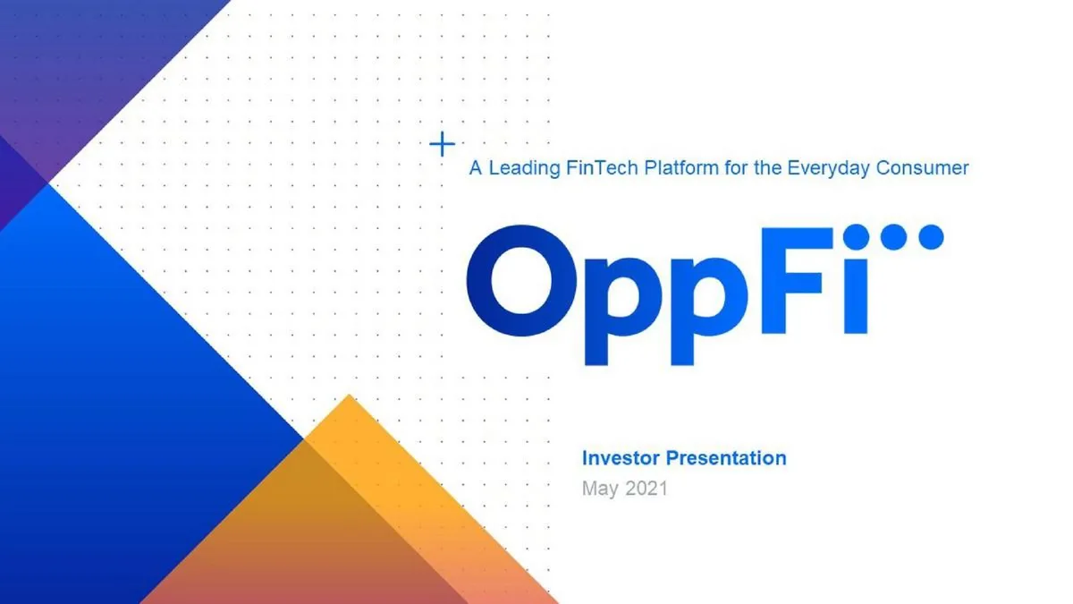 OppFi | Investor Presentation Deck | 37 slides · slide 1