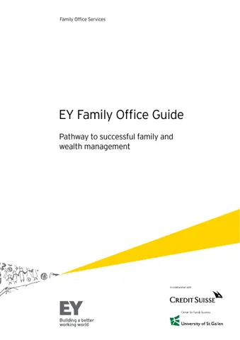 ey family office study client deck asia pacific