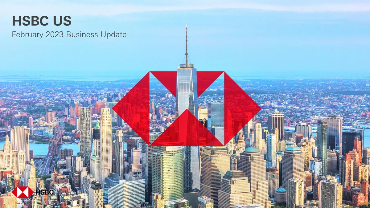 HSBC | Investor Presentation Deck | 12 slides · slide 1