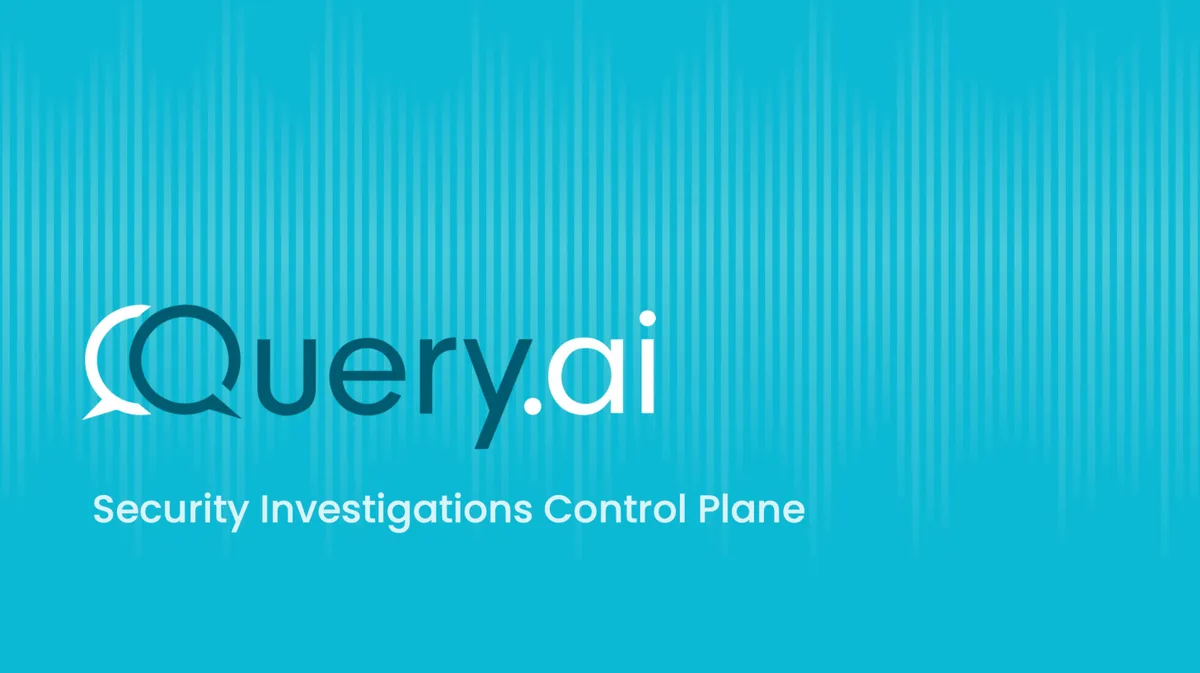 South Dakota-based Query.AI used this pitch deck to raise seed round · slide 1