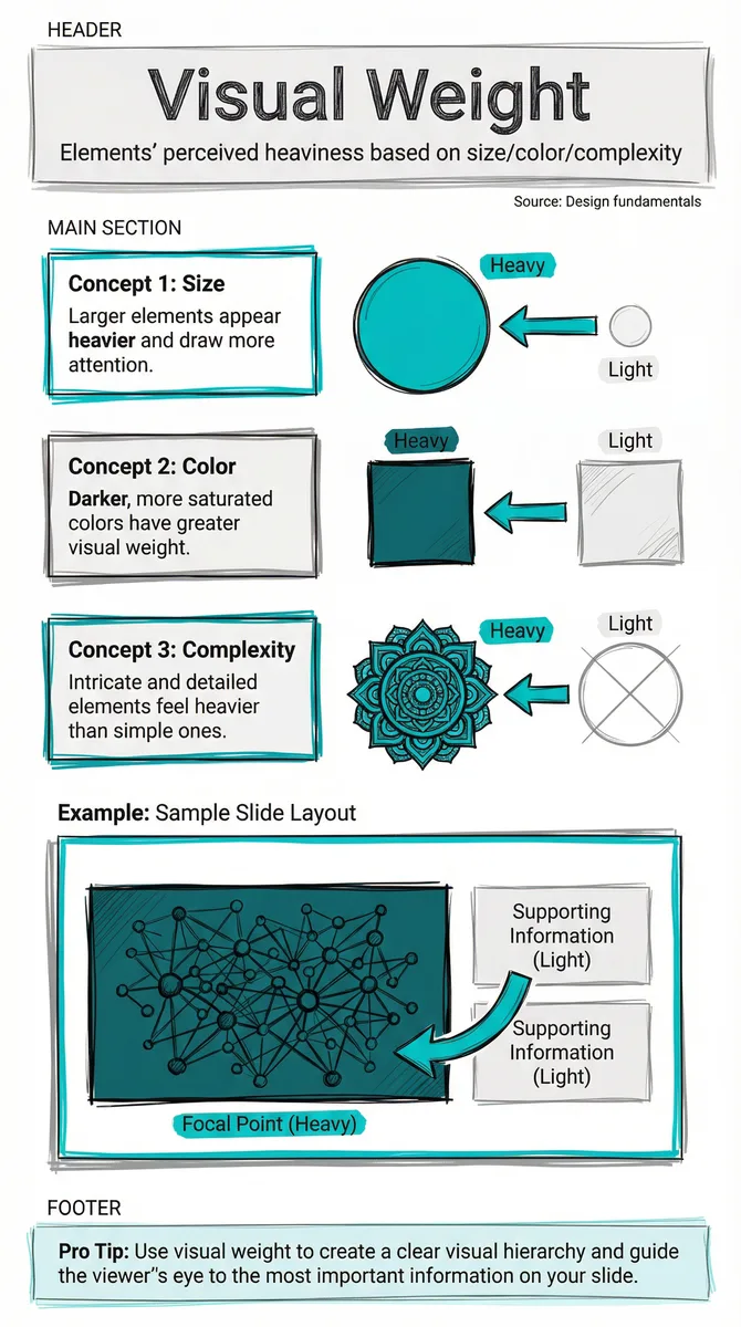 Visual Weight illustration