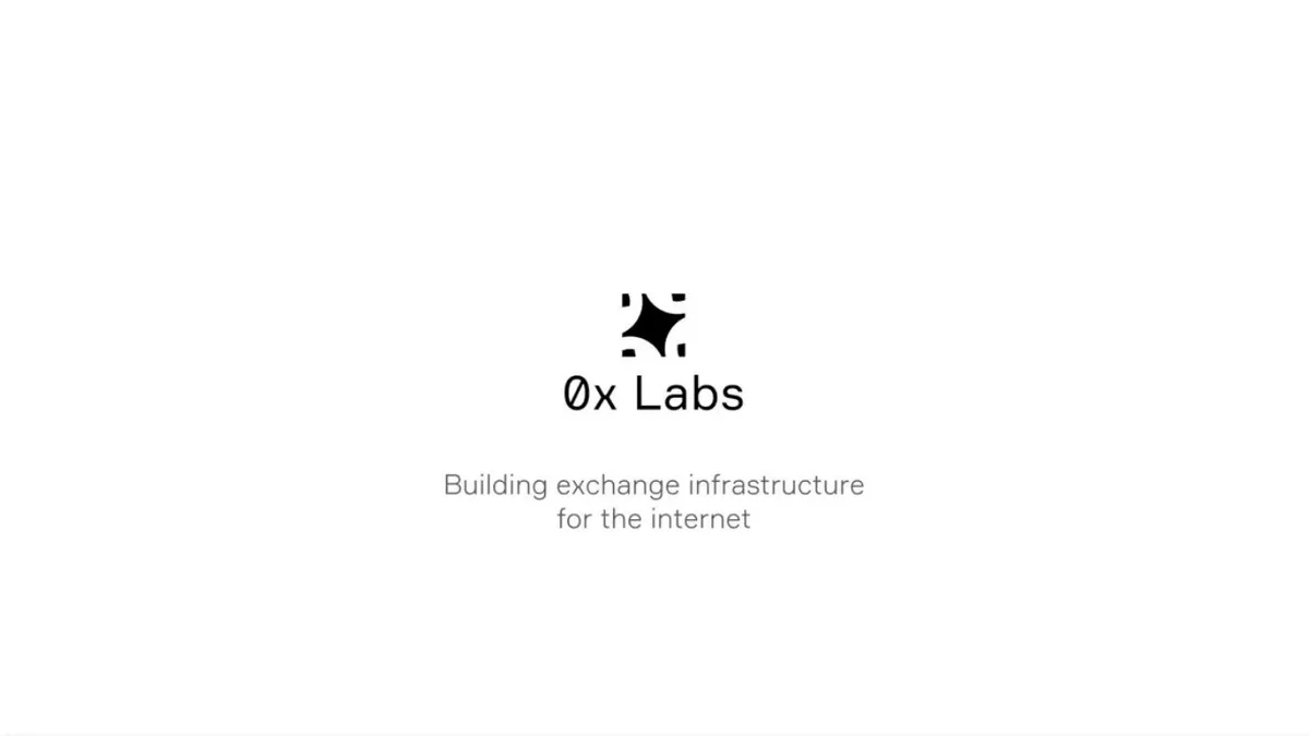 Check out the 19-slide pitch deck crypto startup 0x Labs used to raise $70 million in a Series B funding round · slide 1