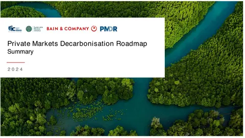 Private Markets Decarbonisation Roadmap Summary
